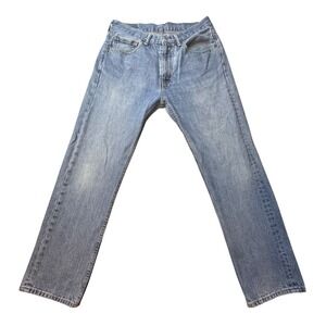 Levi's 505 Jeans Mens 32x30 (32x28) Blue Straight Leg Medium Wash Denim Pants